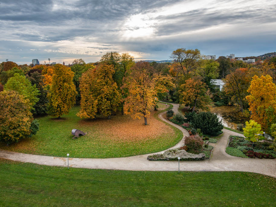 Herbstliche Farbepracht in der Friedrichsau