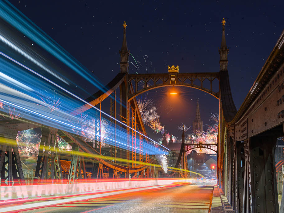 Silvester auf der Neutorbrücke